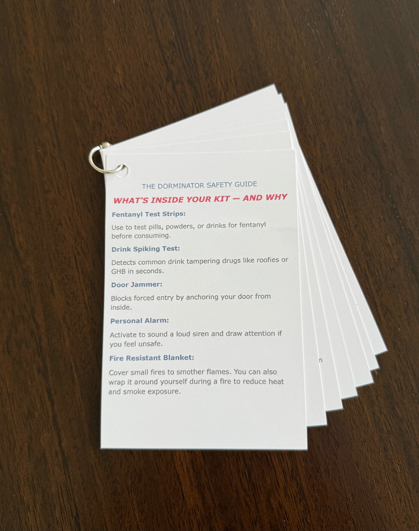 The Dorminator College Safety Kit